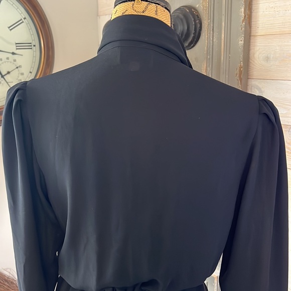 Vintage Parigi black dress. 8 - Picture 10 of 14